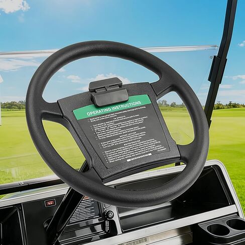 نمط المصنع لعجلة القيادة Club Car DS، عجلة قيادة عربة الجولف المضادة للانزلاق مقاس 13.77 بوصة تناسب سيارة Club DS، OEM #1016156/102518001/101621601 in Kuwait