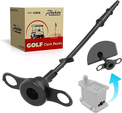 Roykaw Golf Cart Ball Washer Rubber Drain Plug Replacement, Fit for Most Golf Cart Ball Washer in Kuwait