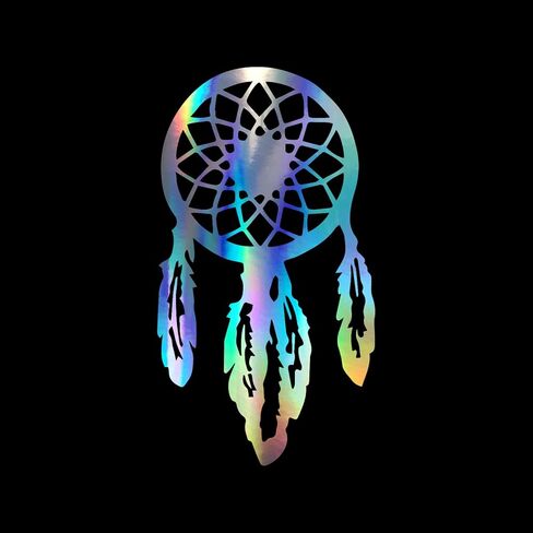 ملصق فينيل لصائق Dreamcatcher Western للسيارات والشاحنات والكمبيوتر المحمول | مجسمة | 3 × 5.5 بوصة in Kuwait