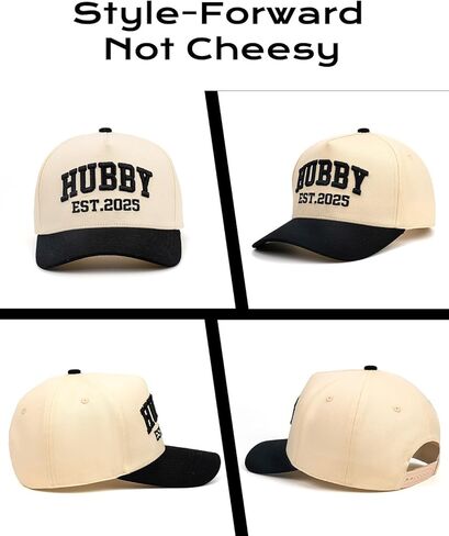 Mom and Dad Hats Gifts for New First Time Parents, Honeymoon Newlyweds Wedding Couples Hubby & Wifey Trucker Cap Set in Saudi Arabia