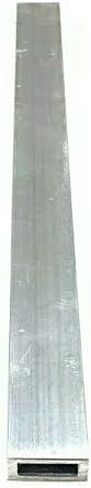 6063 Aluminum Rectangular Tube 1/2" X 1" X .125" Wall 36" Piece in Kuwait