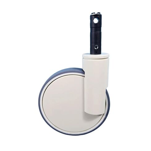 8 Inch M28*96/M32*50 Wheel Silent Center Control Caster Bed Brake Rubber 1Pcs(28x96mm-3 Gears) in Kuwait