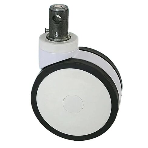 6 Inch Round Tube M32 Rod Center Control Double Piece Caster Silent Wheel 1Pcs in Kuwait