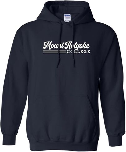سويت شيرت بقلنسوة للجنسين من CreateMyTee Vintage Mount Holyoke College - ملابس Mount Holyoke Lyons in Kuwait