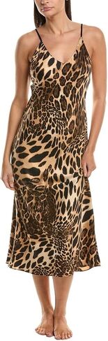 Natori womens Luxe Leopard Gown Length 50" in Saudi Arabia