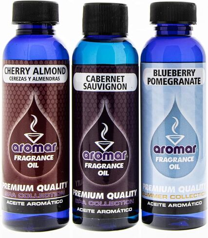 زيت عطر أرومار الفاخر، زجاجة 2 أونصة، 3 عبوات رائحة عطرية تدوم طويلاً، علاج عطري منعش ومنشط لغرفة المعيشة وغرفة النوم والمطبخ 2 أونصة in Kuwait