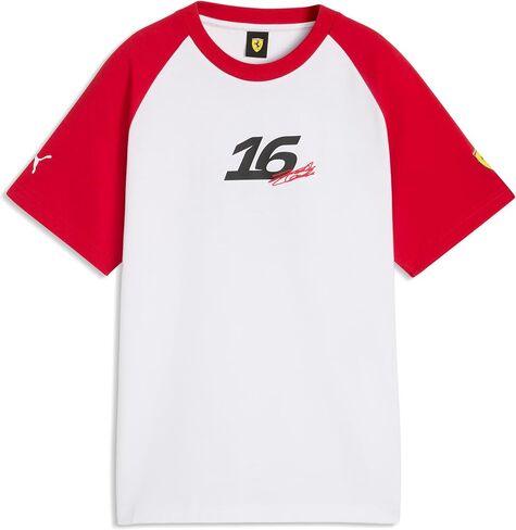 تيشيرت سائق PUMA Scuderia Ferrari F1 للرجال Charles Leclerc - روسو كورسا in Kuwait