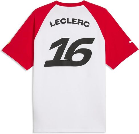 تيشيرت سائق PUMA Scuderia Ferrari F1 للرجال Charles Leclerc - روسو كورسا in Kuwait