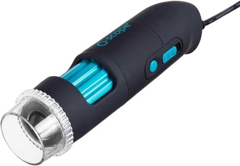 كيو-سكوب مجهر USB محمول باليد 80200-P 8MP 200X مع مستقطب in Kuwait