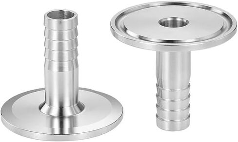 1 قطعة 12.7 مللي متر خرطوم إلى ثلاثي المشبك TC25.4mm SUS304 تركيبات الفولاذ المقاوم للصدأ IHNIEAEW in Kuwait