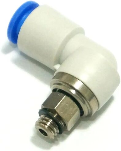 KSL06-M6 Tube 0.D.6mm Connection Thread M6x1 Connectors Joint Elbow Rotary Fitting KSL in Kuwait