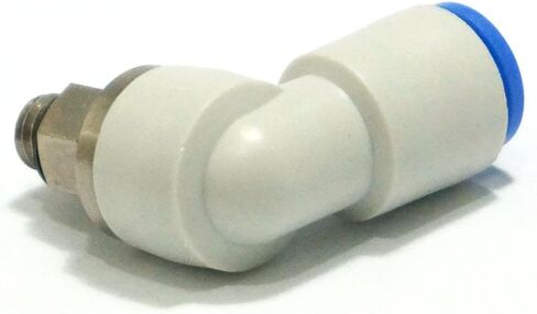KSL06-M6 Tube 0.D.6mm Connection Thread M6x1 Connectors Joint Elbow Rotary Fitting KSL in Kuwait
