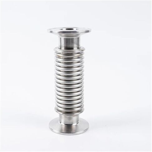 19mm Pipe OD x 1.5" Tri Clamp Soft Tube 304 Stainless Steel Flexible bellows Length 100mm IHNIEAEW in Kuwait