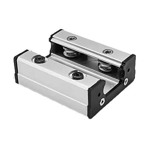 LGB6 LGB8 LGB12 2/4/6/8 External Roller Slider Linear Block Carriage 1/2Pcs(2pcs,LGB6-100-4) in Saudi Arabia