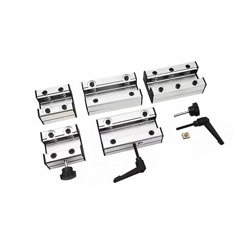 LGB6 LGB8 LGB12 2/4/6/8 External Roller Slider Linear Block Carriage 1/2Pcs(2pcs,LGB6-100-4) in Saudi Arabia