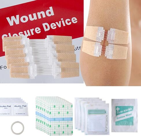 Emergency Wound Closure Strips, Butterfly Band-Aids in Kuwait