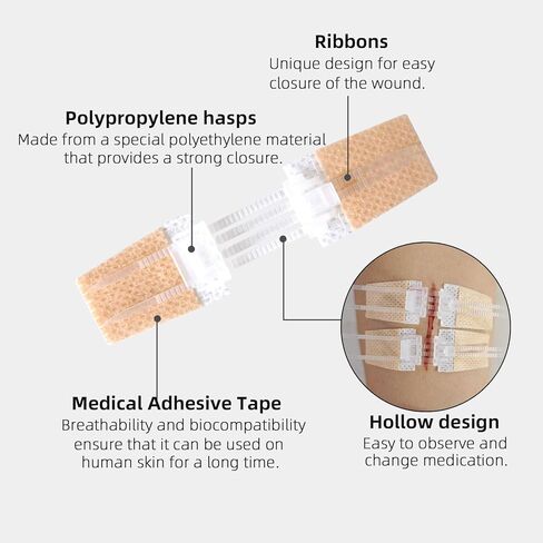 Emergency Wound Closure Strips, Butterfly Band-Aids in Kuwait