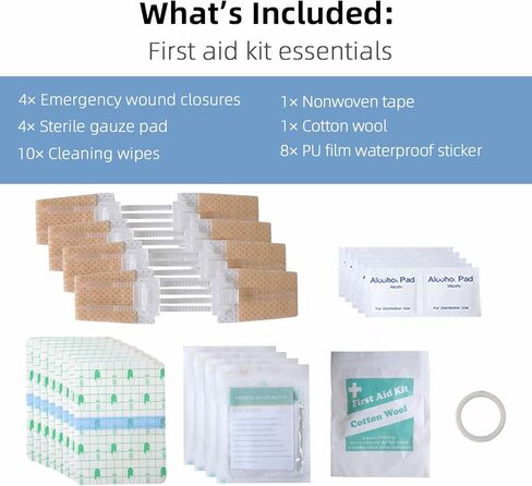 Emergency Wound Closure Strips, Butterfly Band-Aids in Kuwait