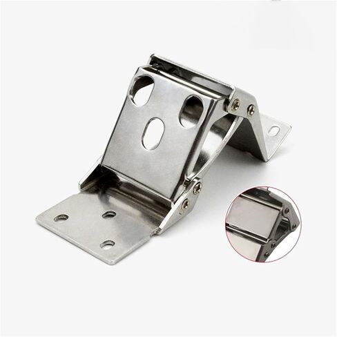 304 Stainless Steel Industrial Electrical Engineering Machinery Equipment Cabinet Door Folding Hinge 1Pcs in Kuwait