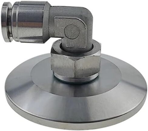 1.5" Tri Clamp to 6mm PC pneumatic quick connector Elbow SS304 stainless steel IHNIEAEW in Kuwait