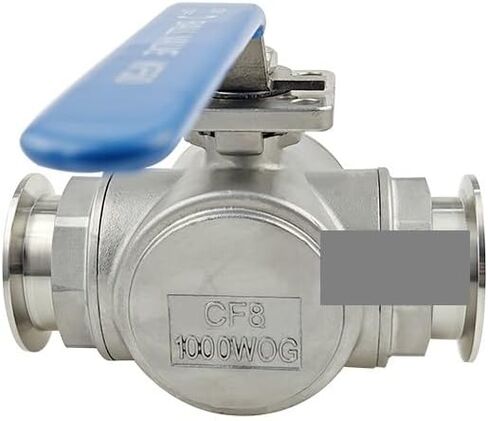 Manual High Vacuum Ball Valve KF25 vacuum three-way ball valve SUS304 Quick Install Vacuum Leak Detected L type flow IHNIEAEW in Kuwait