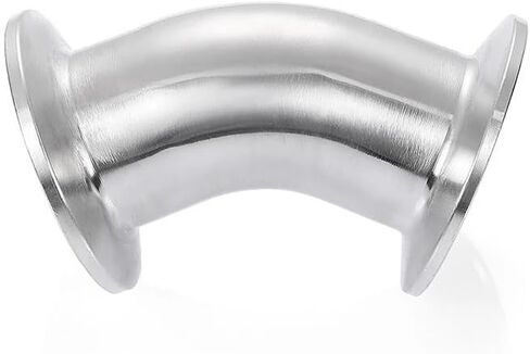 25mm Pipe OD & 1.5" Tri Clamp 45 Degree Elbow 316L Stainless Fitting Connector IHNIEAEW in Kuwait