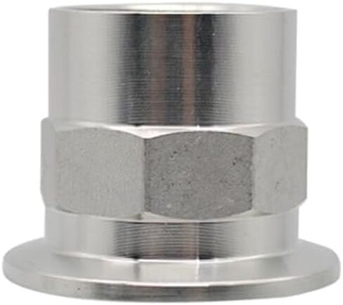 3/4 "BSPT أنثى الفولاذ المقاوم للصدأ 1.5" ثلاثي المشبك سداسية محول TC ثلاثي المشبك أجزاء أنثى IHNIEAEW in Kuwait