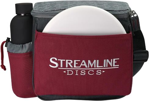 Streamline Discs Cell Disc Golf Starter Bag (Burgundy/Black) in Kuwait
