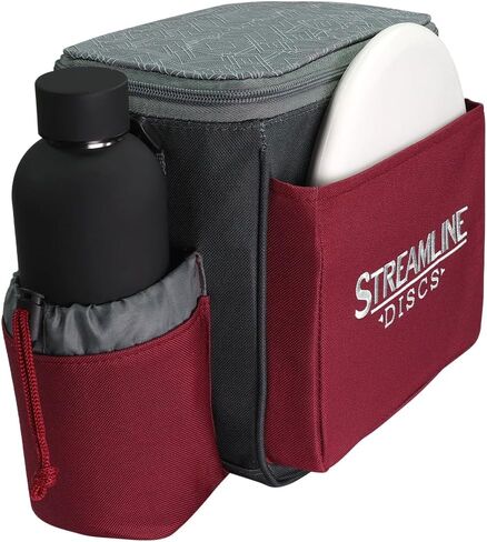 Streamline Discs Cell Disc Golf Starter Bag (Burgundy/Black) in Kuwait