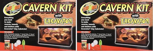 Zoo Med Cavern Kit with Excavator in Kuwait