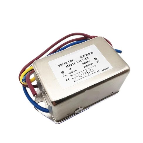 Single-Phase Anti-Interference Power Supply Filter HT221-3-W5-A2 3A6A Purified Power Supply(HT221-6-W5-A2) in Saudi Arabia