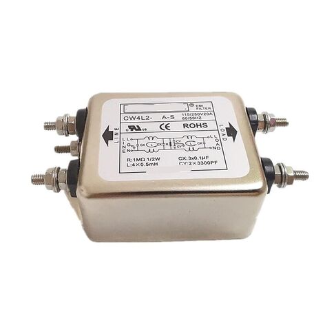 مرشح طاقة أحادي الطور CW4L2-6A-T CW4L2-10A -S 20A 10A 6A(CW4L2-20A -S 20A برغي) in Kuwait