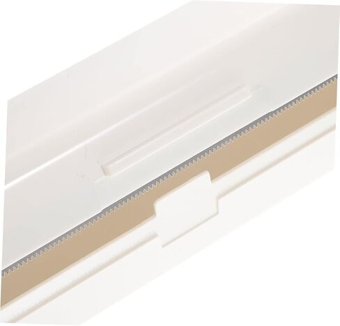 STOBOK Plastic Film Cutter - Cling Wrap Dispenser with Stainless Steel Cutter Compact Food Wrap Storage Box for Home Use Ideal for Plastic Wraping and Aluminum Foil in Kuwait