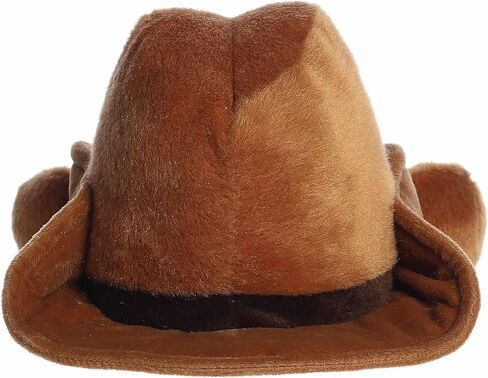 قبعة Aurora® Adorable Palm Pals™ بحجم الحفلات من Orville Cowboy Hat™ حيوانات محشوة - قطيفة ممتعة يمكن تجميعها للأطفال والكبار - مثالية لتزيين الغرف وهدايا عيد الميلاد - بني 8 بوصات in Kuwait