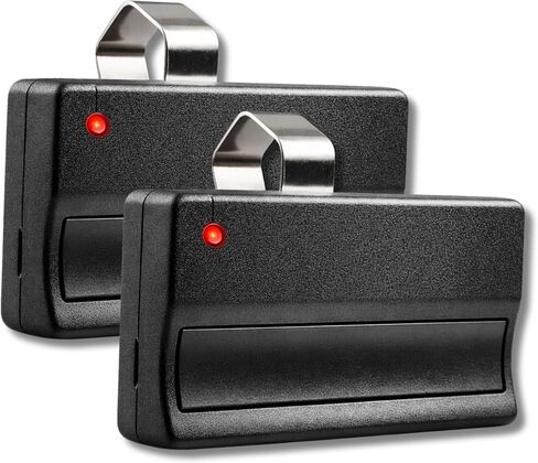 2X جهاز تحكم عن بعد لفتح باب المرآب لـ Liftmaster 371LM (2005-الحالي) زر أرجواني - أمان + 315 ميجاهرتز in Kuwait