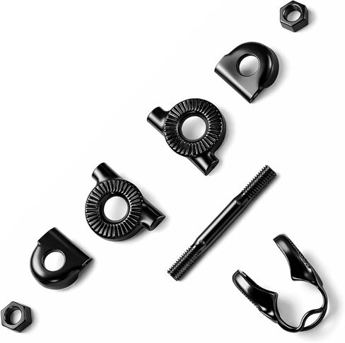 Bike Seat Clamp Bike Saddle Clamp Universal Bicycle Post Seat Clamps Adapter for Standard Rail Saddles Compatible with Mountain Road Bikes Steel Construction Universal in Kuwait