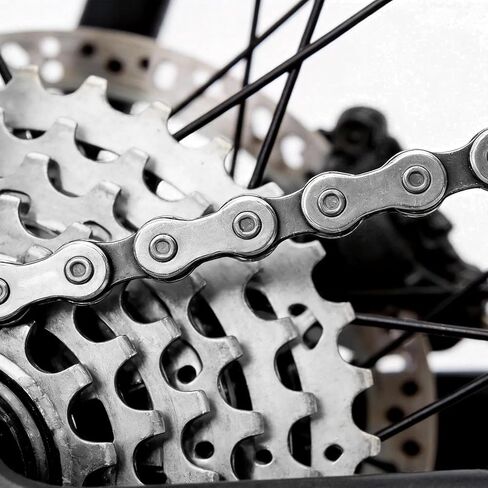 سلسلة دراجة VERKSTAD ذات 10 سرعات، سلسلة دراجة 1/2 بوصة × 11/128 بوصة 116 وصلة لدراجة الطريق MTB Racing Cycling in Kuwait