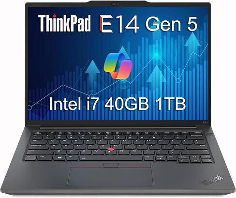 Lenovo Thinkpad T14 Business Labstop (14 "FHD Touchscreen ، 16GB RAM ، 512GB SSD ، AMD 6-CORE RYZEN 5 PRO 5650U (BEAT I7-1165G7)) ، لوحة مفاتيح الإضاءة الخلفية ، البصمات ، كاميرا الويب ، 3-HER ، ورب 11 Pro ، Black ، Black ، in Kuwait