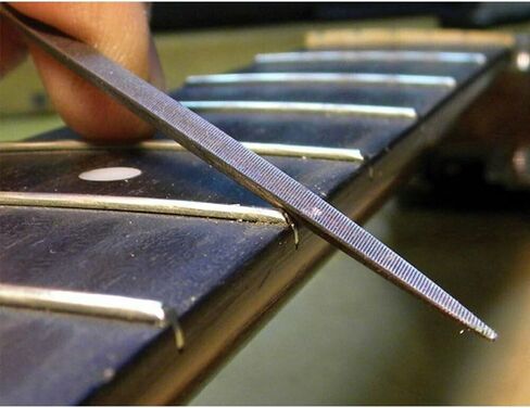 مجموعة مبرد إبرة Luthier (10) أداة ملفات خلع الملابس بفتحة صامولة الجيتار in Kuwait
