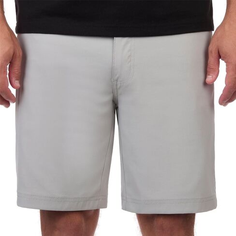 شورت The American Outdoorsman Performance قابل للتمدد وطارد للماء للرجال للمشي لمسافات طويلة - عامل حماية من الأشعة فوق البنفسجية 50+، كتلة من الأشعة فوق البنفسجية، خمسة جيوب in Kuwait