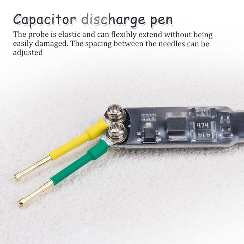 ZORZA 1Pcs High-Efficiency Capacitor Discharge Tool with LED Indicator Portable Dual-Mode AC/DC Discharging Pen for Quick Voltage Release Electrical Repair & Maintenance in Kuwait