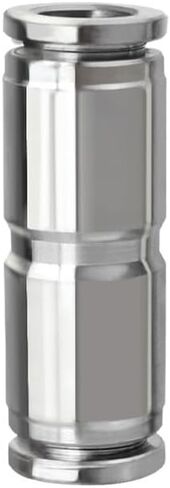304 Stainless Steel Hose Straight Through Quick Connector High Temperature Resistance PU4/6/8/10/12/14/16mm Pneumatic Fittings(PU6) Plumbing Fittings in Kuwait