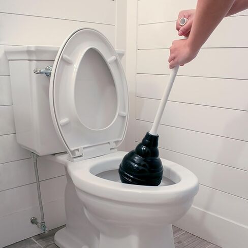 مكبس مرحاض على طراز خلية النحل العالمي مع مقبض على شكل حرف T سهل الإمساك، كوب مطاطي عالي التحمل لشفط قوي، مزيل قوي لسدادات الصرف للمراحيض ومصارف الحمام، مكبس حمام متين in Kuwait