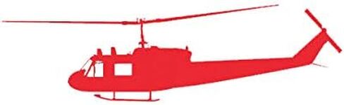 EW تصاميم UH-1 الإيروكوا هيوي ملصق مائي الفينيل هليكوبتر المروحية ملصقات للسيارة متعددة الأشكال ملصق فينيل سيارة شاحنة ملصق مائي 5" in Kuwait