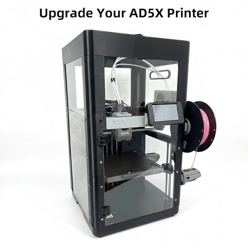 مشروع الضميمة المحدث من FYSETC لـ Falshforge AD5X: دعم ألوان DIY - نمط خيوط عالية الحرارة ASA ABS PC Print للحفاظ على هدوء الطابعة ثلاثية الأبعاد in Kuwait