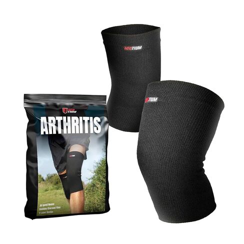 NeoTium Knee Warmers for Knee Pain Relief, Support, Circulation Improvement, Arthritis & Joint Pain - High Elastic Thermal Knee Sleeves for Men and Women (Pack of 2, L) in Saudi Arabia