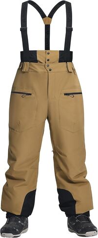 Pioneer Camp Snow Pants Men Baggy Snowboard Pants Waterproof Insulated Outdoor Winter Warm Ski Bibs Overall with Suspenders in Saudi Arabia