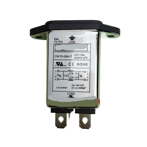 1 قطعة مرشح الطاقة المقبس 6A مرشح CW1D-06A-T الجانب الصغير in Kuwait