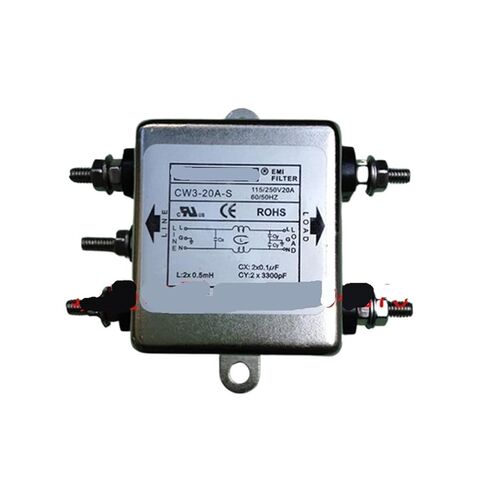 AC 110-250V10A Power Filter Power Quieter CW3-10A-S(20A) in Saudi Arabia