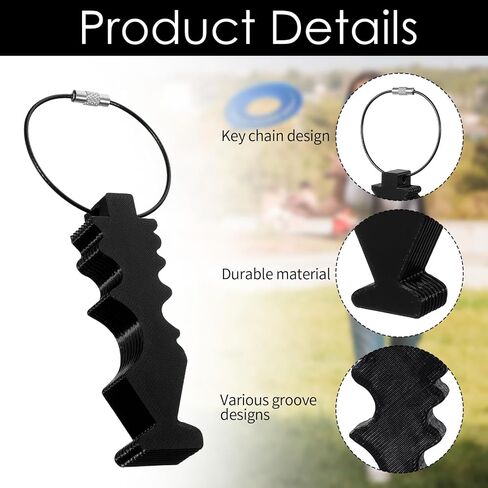 Disc Doctor, Disc Golf Repair Tool, Portable Repair Tools for Discs with Key Ring, Used for Scratch Stain Repairs and Polishing in Kuwait